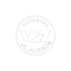 W7 Badge Logo Decal